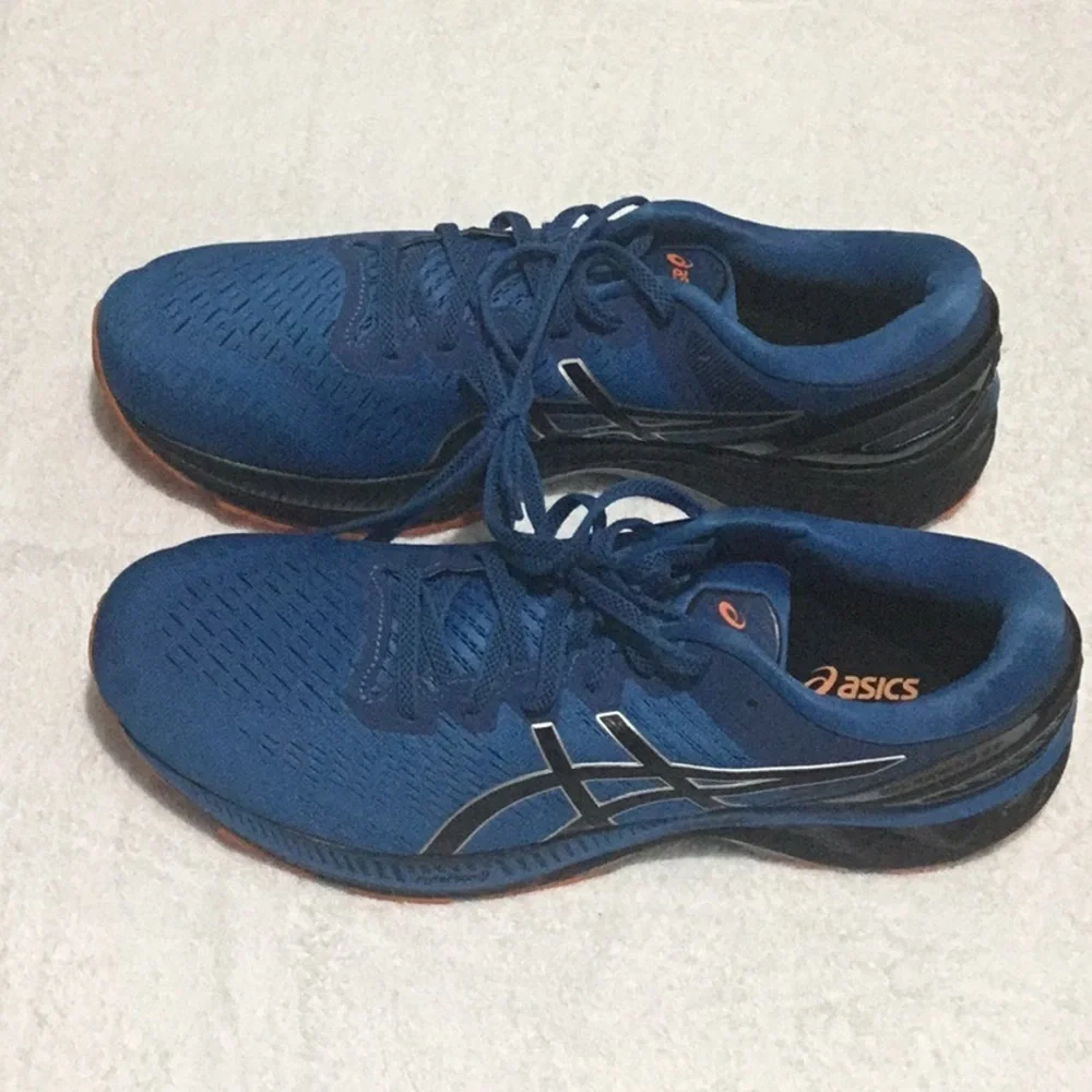 Asics Blue and Orange Sneakers Size 13